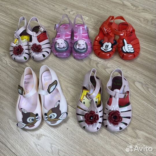 Туфли сандали для девочки mini melissa