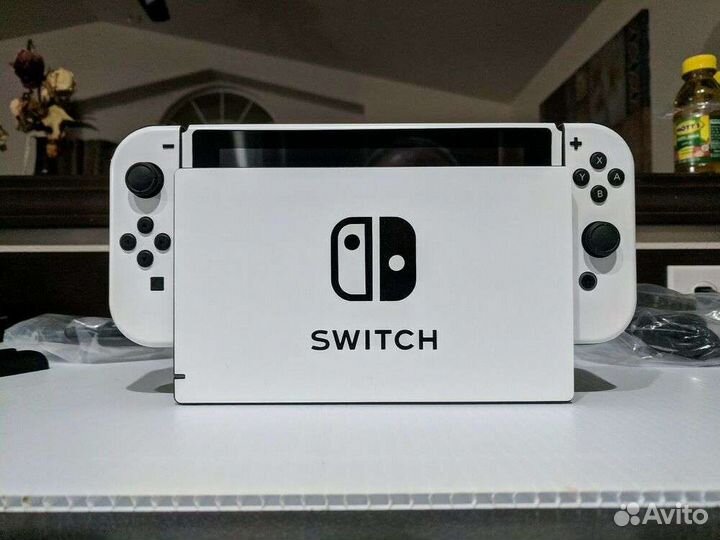 Nintendo switch oled 64 гб с играми
