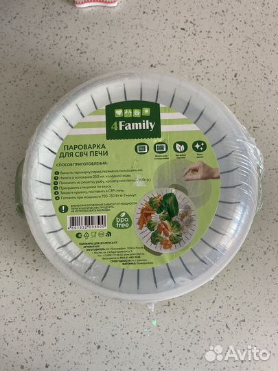 Пароварка для свч