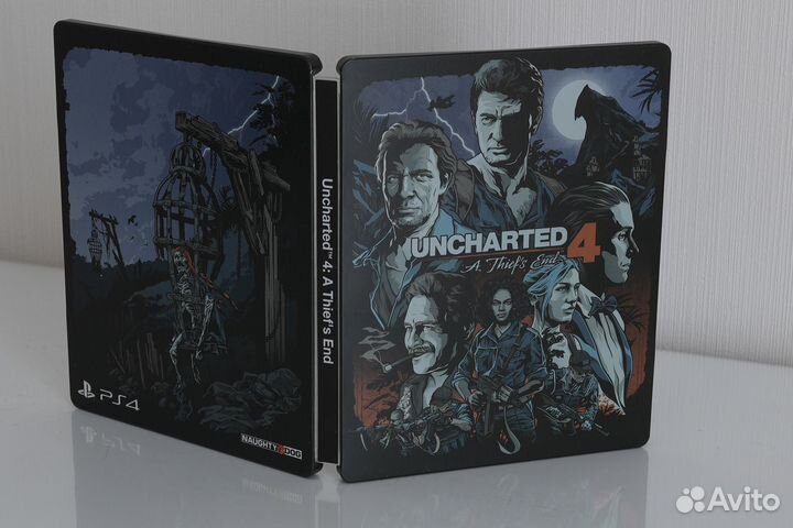 Редкие игры ps4 uncharted last of us steelbook