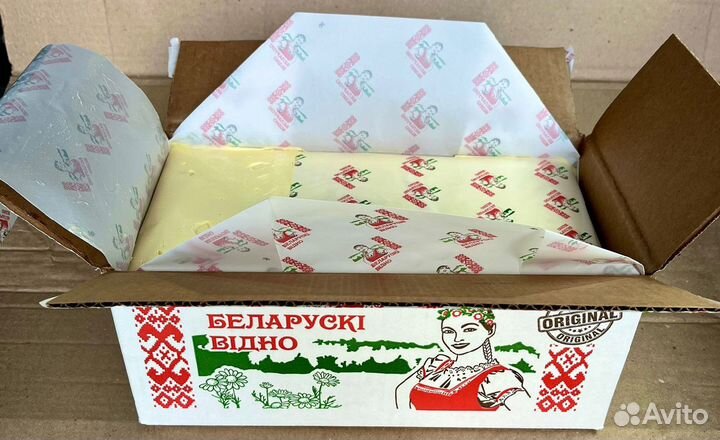 Масло сливочное Беларусь