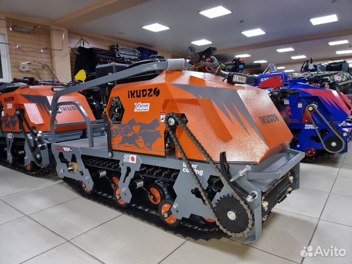 Мотобуксировщик ikudzo long 1700/500 OranGee EKR20