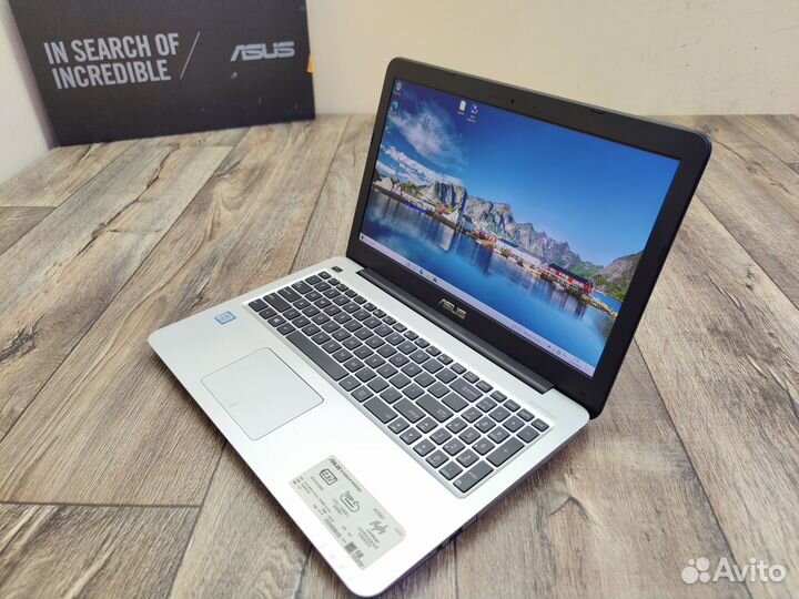 Ноутбук asus (IPS, i5-6200)