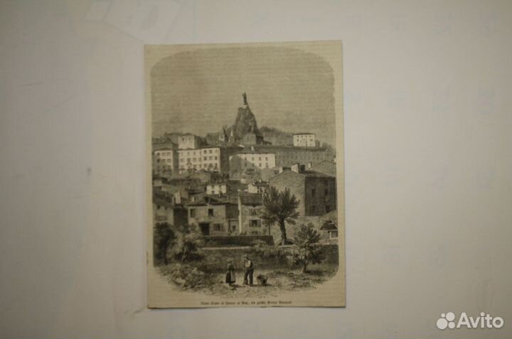 Старинная немецкая гравюра