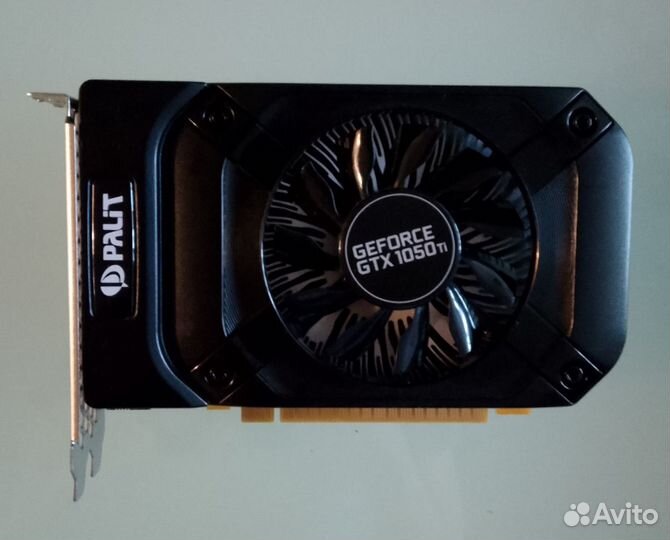Видеокарта GeForce GTX 1050 TI palit 4GB