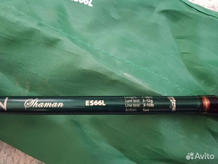 Спиннинг badger envision shaman es66l