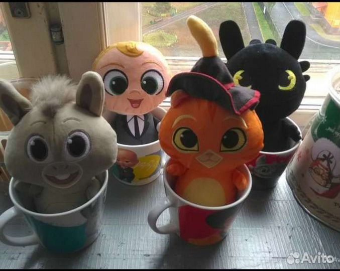 Кружки с игрушками