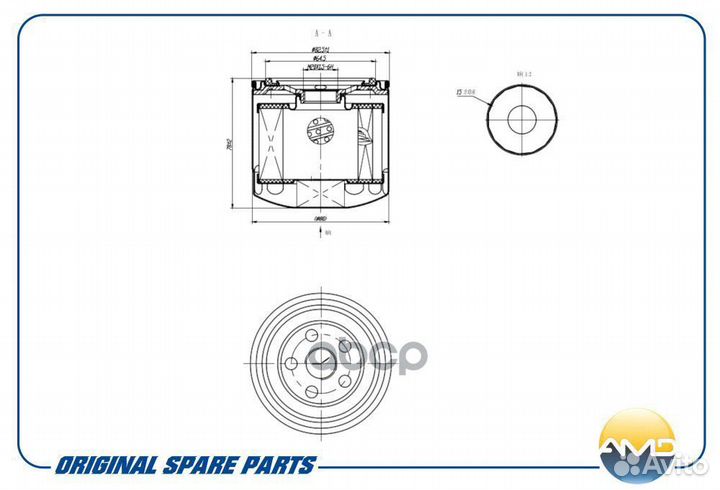 Фильтр масляный 26300-35503/AMD.FL13 AMD amdfl1