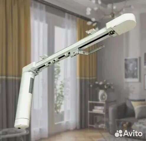 Электрокарниз с управлением голосом Алиса