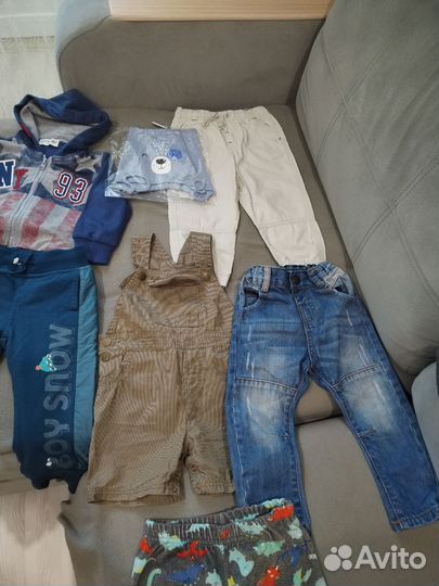 Одежда на мальчика пакетом 74-80