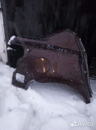 Крыло заднее правое mazda 3 bl