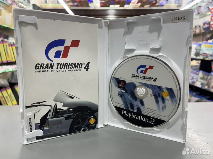 Gran Turismo 4, б/у, английский (PS2)