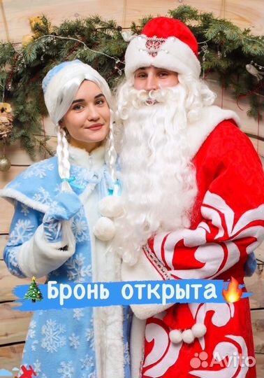 Дед Мороз и Снегурочка на дом, корпоратив