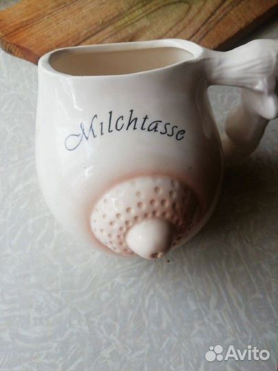 Кружка-прикол-молочник