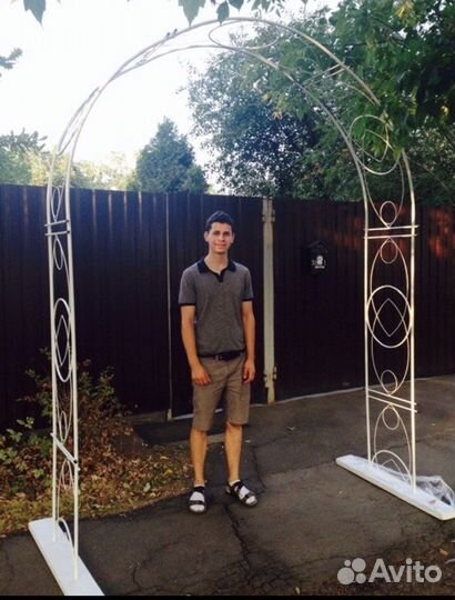 Арка свадебная кованая 