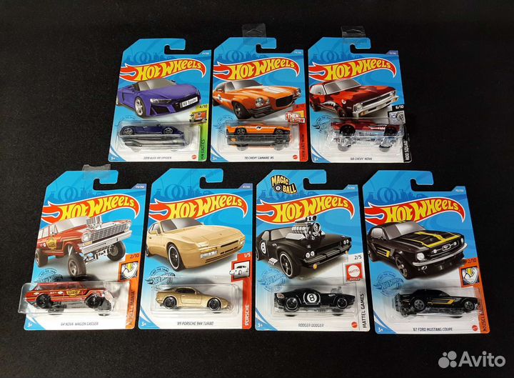Hot wheels машинки