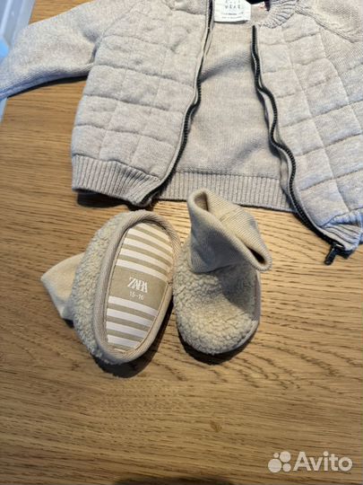 Детские вещи zara hm пакетом