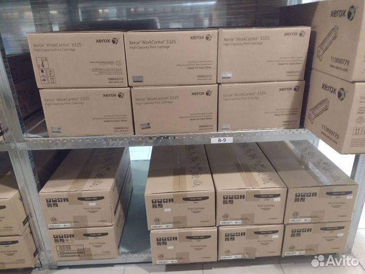 Оригинальные картриджи Xerox
