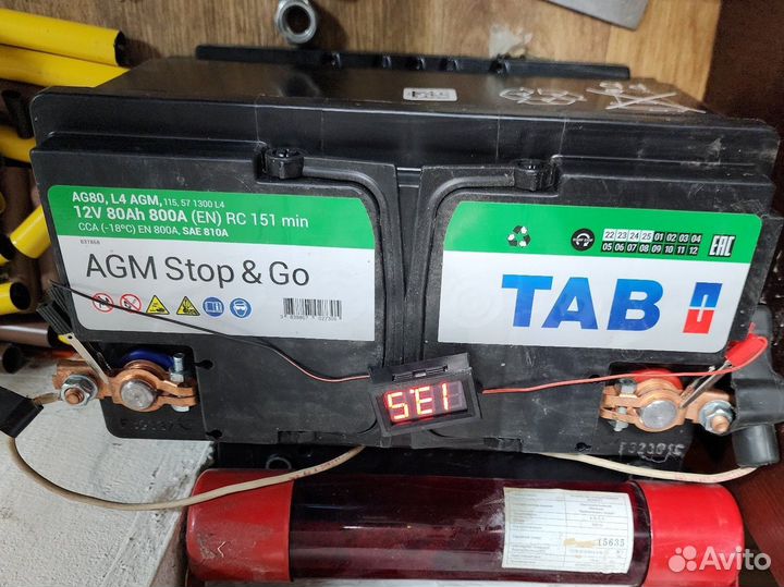 Аккумулятор TAB AGM 80ач