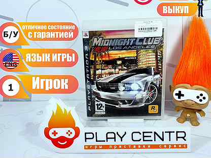 Диск для PS3 Midnight Сlub: Los Angeles б/у