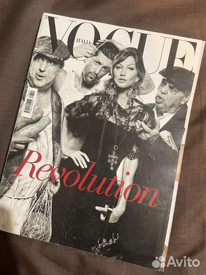 Журнал vogue italia 2013 Revolution #755