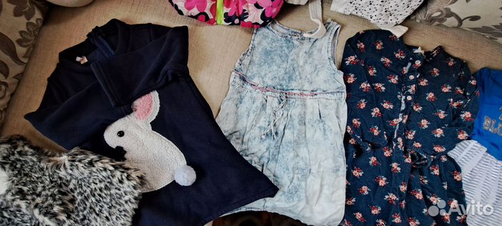 Пакет одежды для девочки 104-110