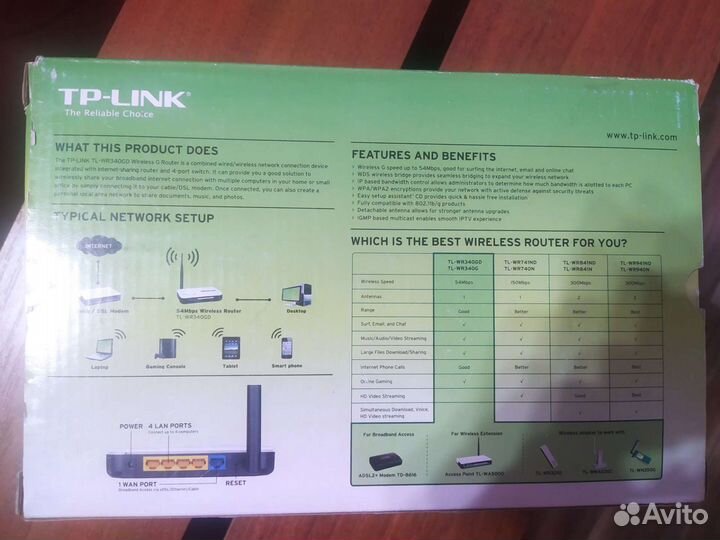 TP-link TL-WR340GD
