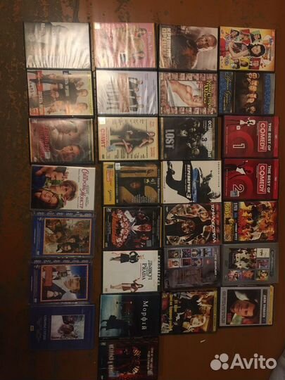 DVD диски с фильмами 9-я рота, крепкий орешек, пер