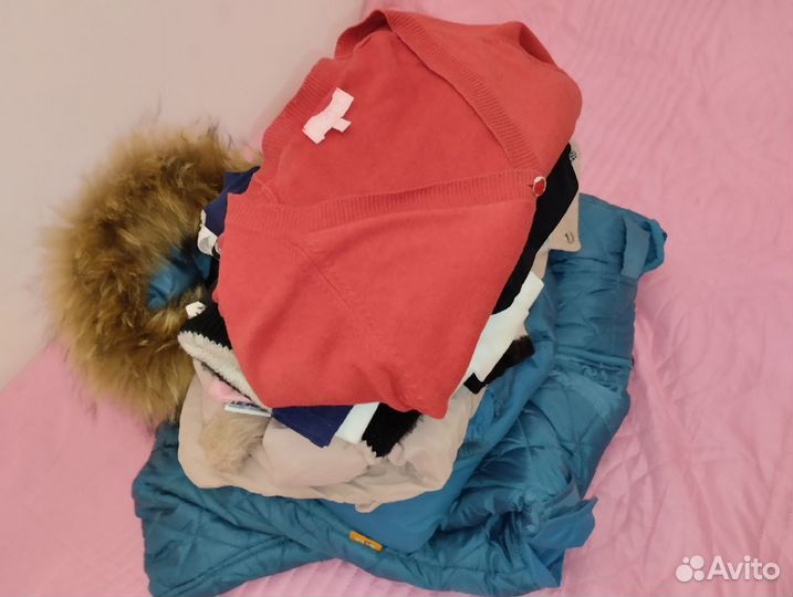 Пакет одежды для девочки на рост 134-140