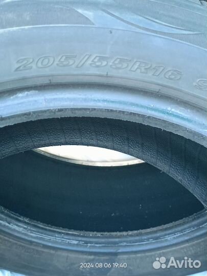Шины 205 55 16 летние бу