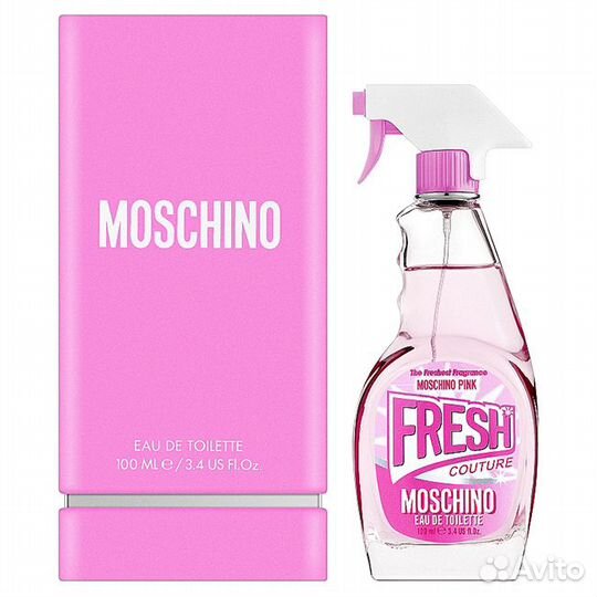 С дефектом Moschino Pink Fresh Couture 100 мл