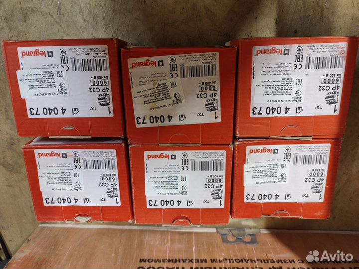 Автоматический выключатель legrand 32a