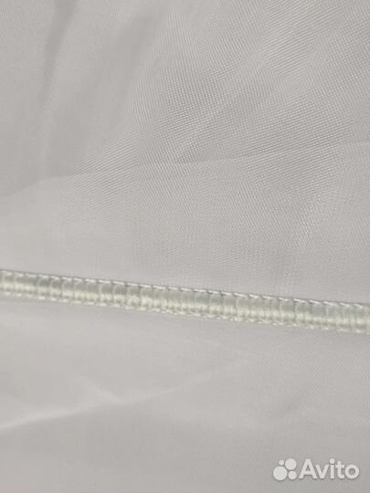 Тюль вуаль белая на ленте