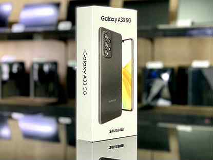 Новый/Смартфон Samsung Galaxy A33 5G/6+128Gb/Black