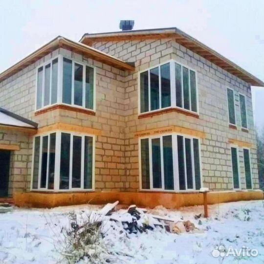 Пластиковые окна. Остекление частных домов