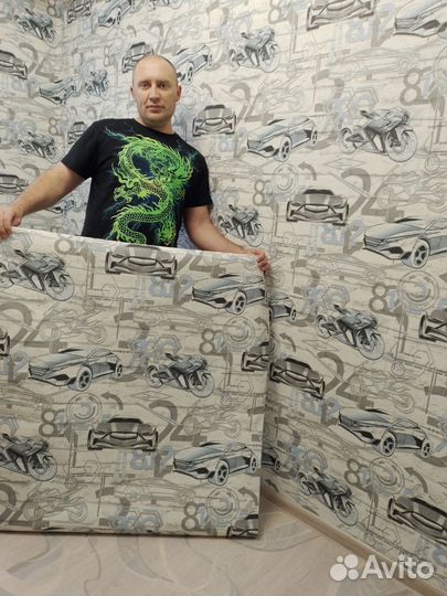 Поклейка обоев