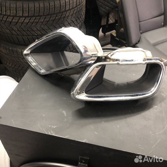 Накладки на выхлопную трубу BMW