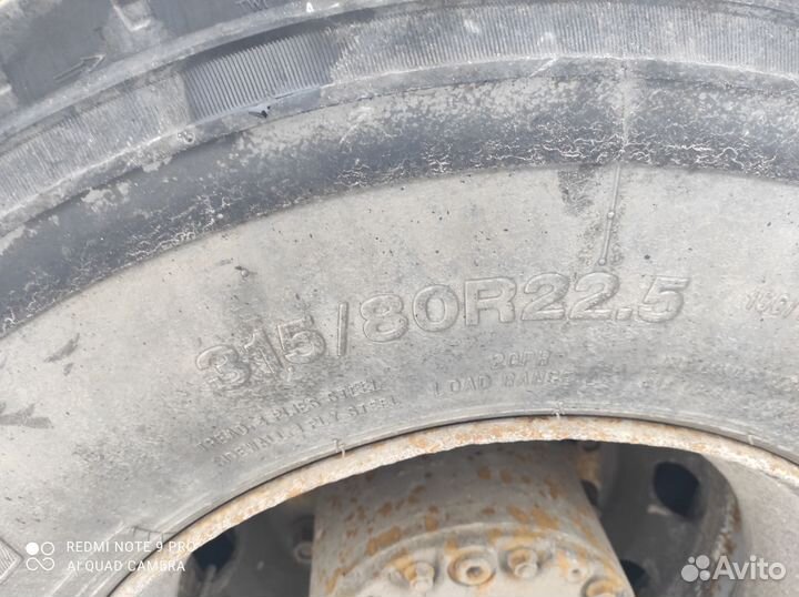 Колёса в сборе 315/80/22.5 satoya