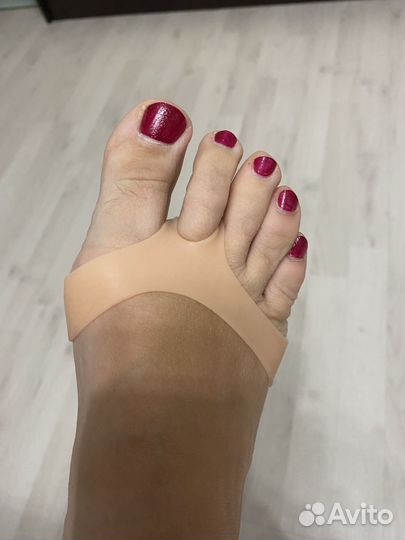 Силиконовые следки разделители пальцев