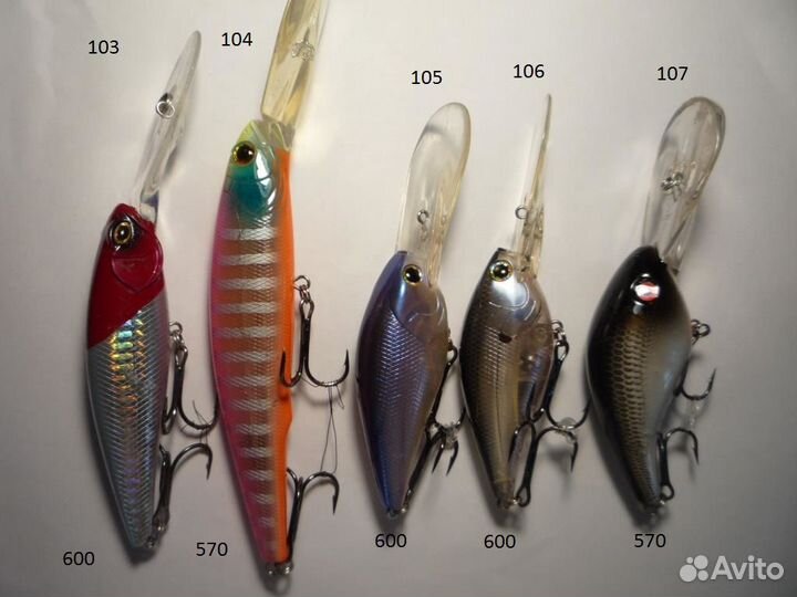 Воблеры для троллинга оригиналы-2