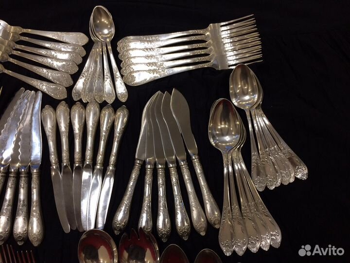 Столовые приборы мельхиор мнц СССР Классик зиш