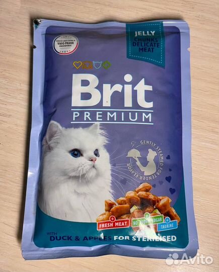 Brit Premium для кошек в желе