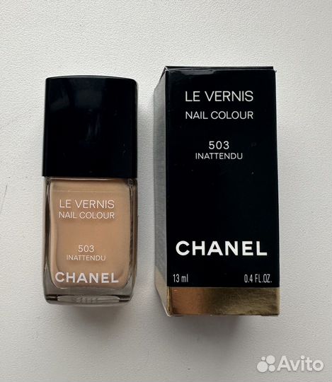 Chanel лак для ногтей 503 inattendu