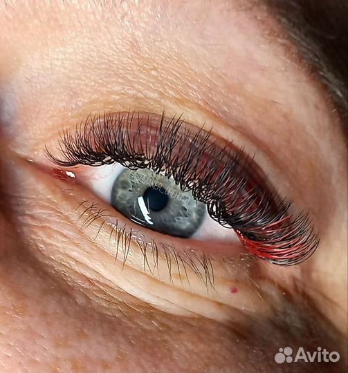 Наращивание ресниц на дому