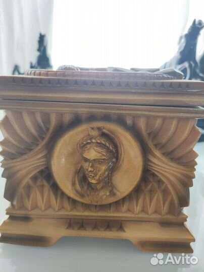 Шкатулка деревянная СССР