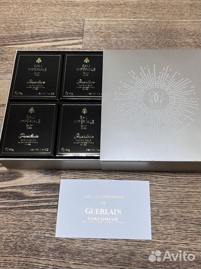 Guerlain набор мыла