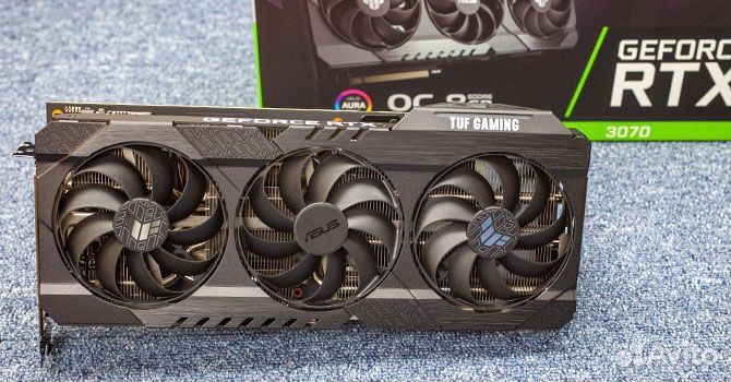 Продаю asus TUF Gaming GeForce RTX 3070