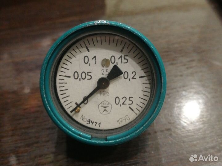 Манометр 0,25 мпа 2.5 кт 1/4м