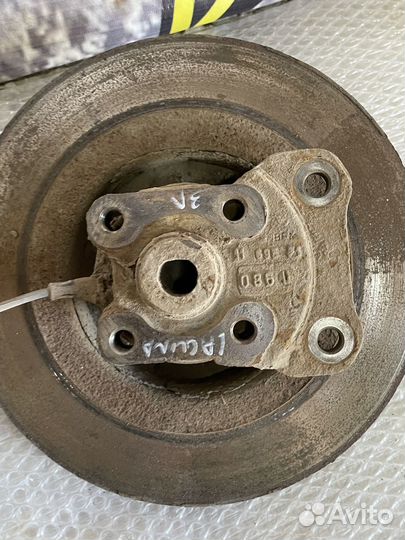 Ступица задняя левая Цапфа Диск Laguna 2 Лагуна