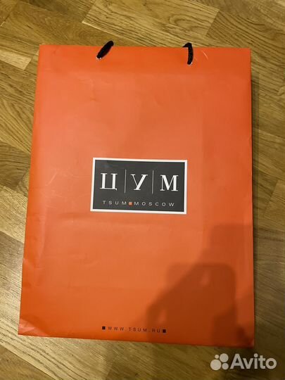 Коробка и пакет из цум